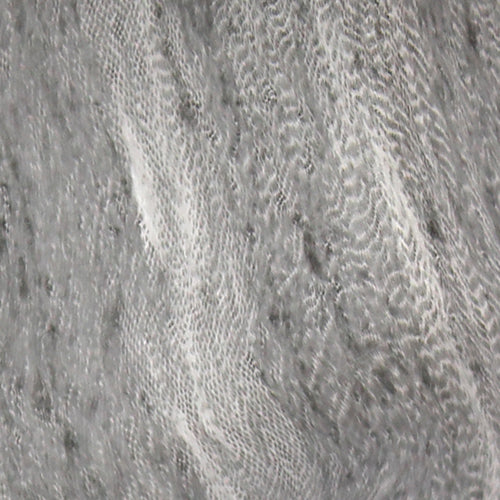 Simple Designs Round Prism Mini Table Lamp with White Fabric Shade - Marble