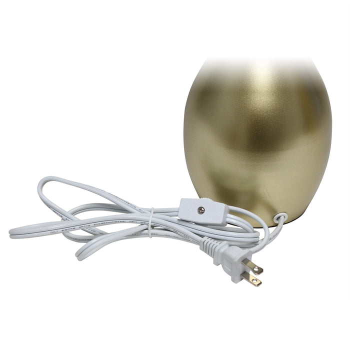 Simple Designs Tear Drop Table Lamp - Gold