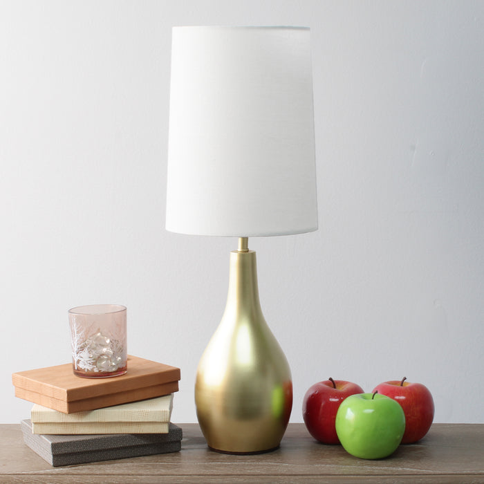 Simple Designs Tear Drop Table Lamp - Gold