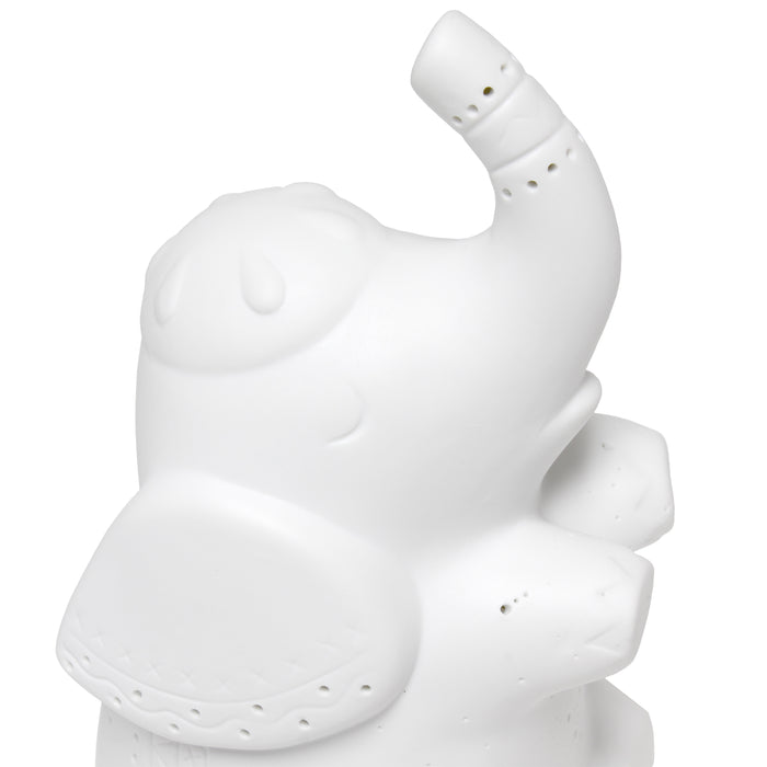 Simple Designs Porcelain Elephant Table Lamp