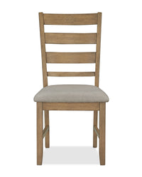 Maple Dining Chair, Ladder Back - Natural 