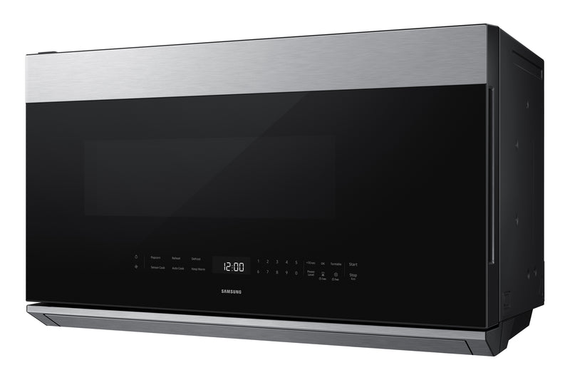 Samsung 2.1 Cu. Ft. Over-the-Range Microwave with 500 CFM and LED Display - Stainless Steel - ME80H2160RAC