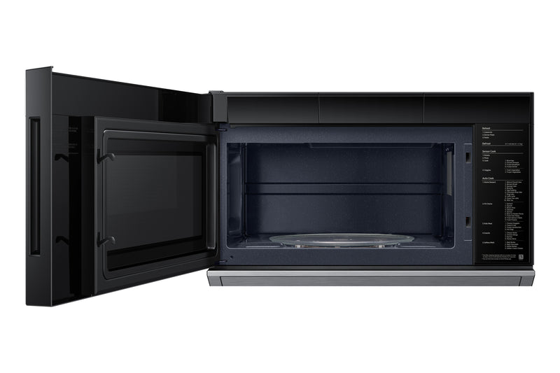Samsung 2.1 Cu. Ft. Over-the-Range Microwave with 500 CFM and LED Display - Stainless Steel - ME80H2160RAC