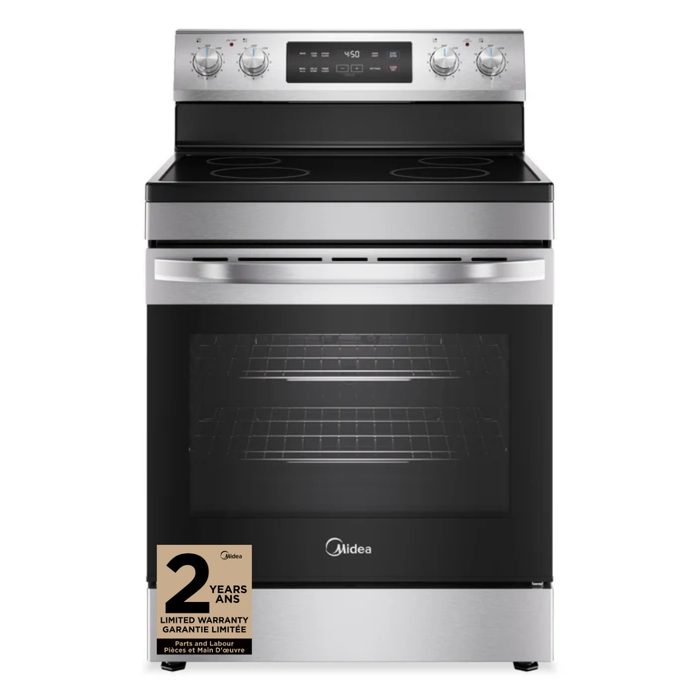 Midea 30\" 6.3 Cu. Ft. Electric Range - MER30B14ASTC 