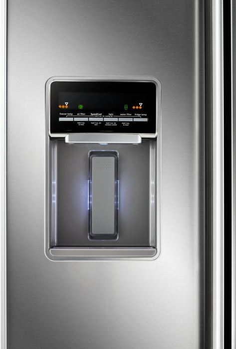 Maytag 30\" 20 Cu. Ft. French-Door Refrigerator - Fingerprint Resistant Stainless Steel - MFW2055FRZ