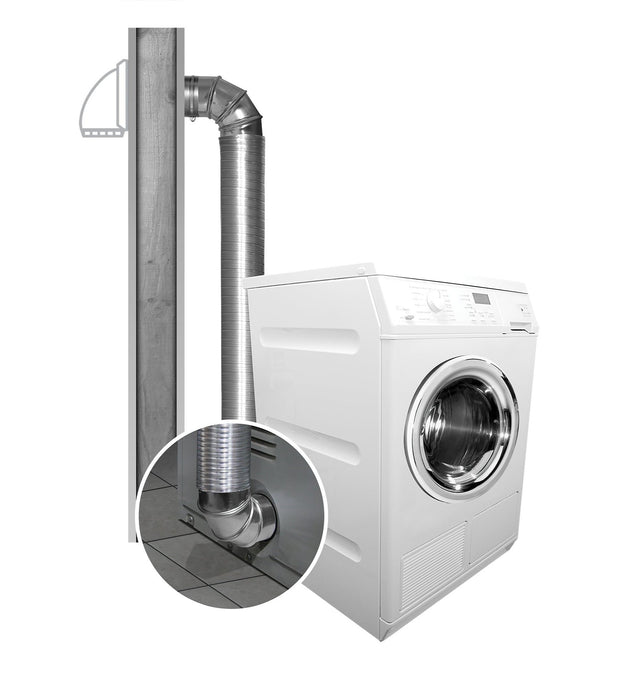 Dundas Jafine All-Metal Dryer Hook-Up Kit - MFX48ULMK