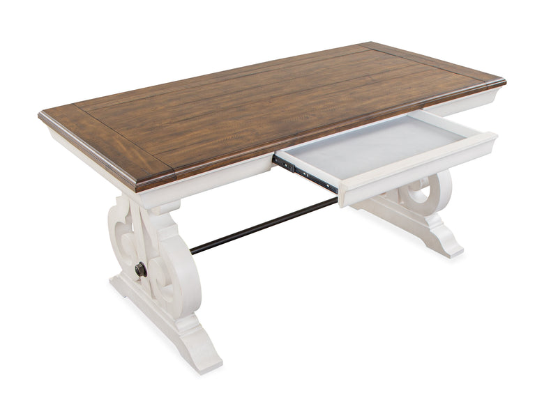 Milson 29.88\" Desk with Storage - Alabaster