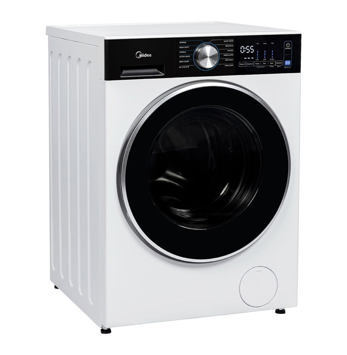 Midea 3.1 Cu. Ft. Front Load Compact Washer with PowerMix™ and Steam Care - MLHW31S2BBW