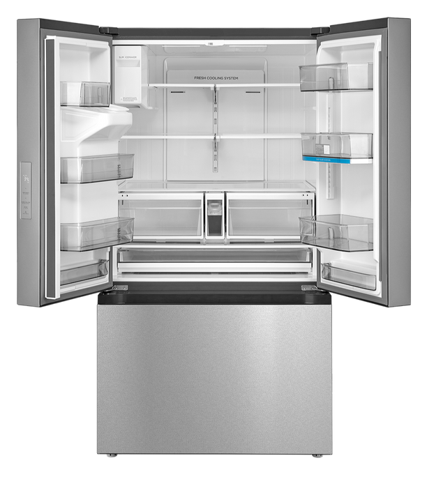 Midea 36\" 29.3 Cu. Ft. Smart French-Door Refrigerator - Stainless Steel - MRF29D2AST