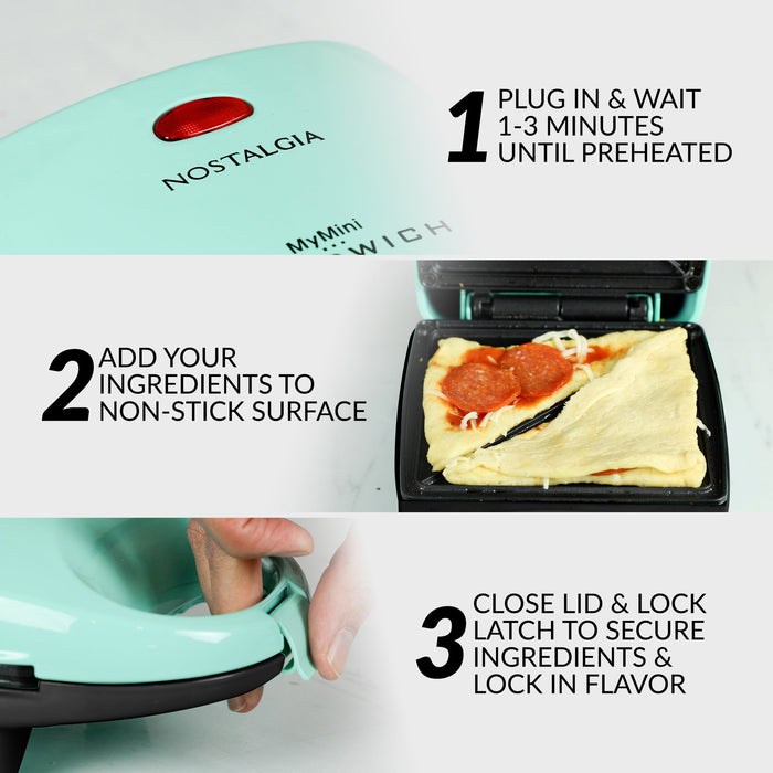 Nostalgia MyMini™ Personal Sandwich Maker - MSAND5MG