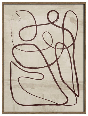 Irregularity Framed Canvas - 18