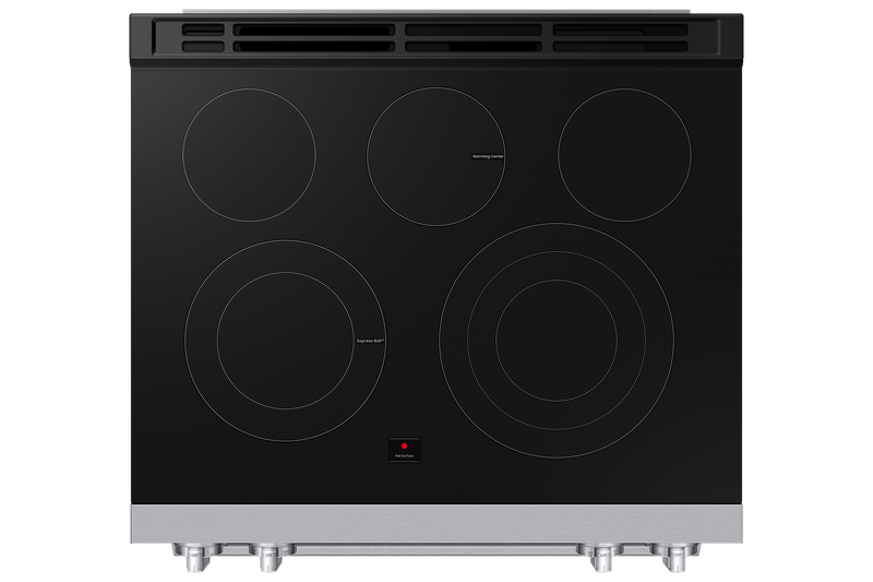 Samsung 6.3 Cu. Ft. Electric Slide-In Flex Duo™ Range with Air Fry Max – Stainless Steel - NSE90H63DRAC