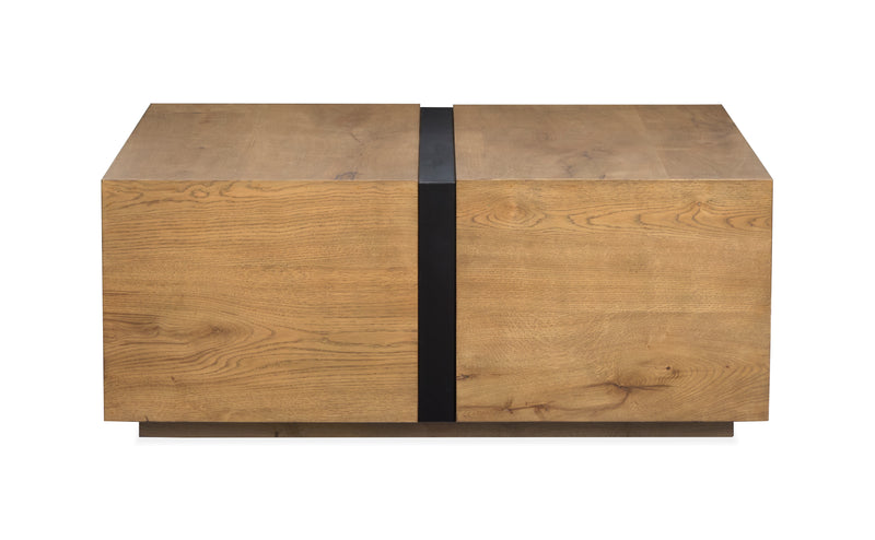 Orsman 42\" Coffee Table with Storage - Rustic Caramel