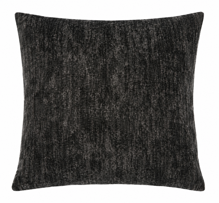 Sofa Lab Fabric Accent Pillow – Plush Charcoal 