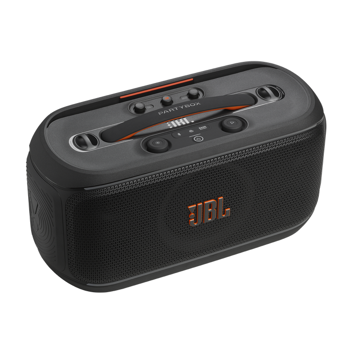 JBL PartyBox On-The-Go 2 Plus 100W JBL Pro Sound Wireless Party Speaker (JBLPBOTG2PLBAM) - Black