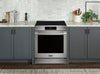 Frigidaire Professional 6.2 Cu. Ft. Induction Range with Stone-Baked Pizza - Smudge-Proof® Stainless  | Cuisinière à induction Frigidaire Professional de 6,2 pi³ avec pizza cuite sur pierre - acier inoxydable Smudge-ProofMD - PCFIC085BF