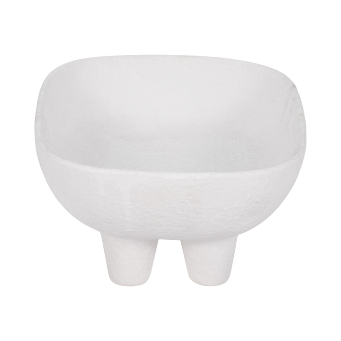 10” Ceramic Rounded Rectangle Bowl– White 
