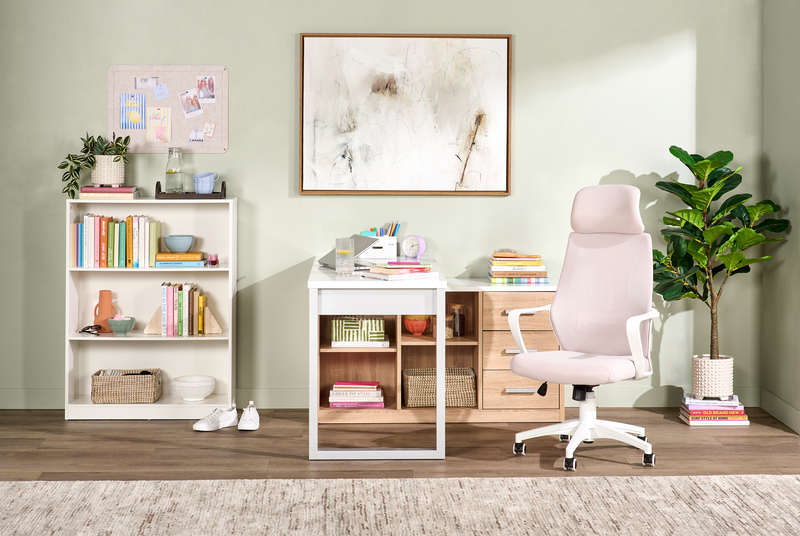William 31.5\" 2-Shelf Bookcase - White 