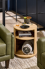 Juniper 20" Modern End Table – Natural Oak | Table de bout moderne Juniper de 20 po - chêne naturel