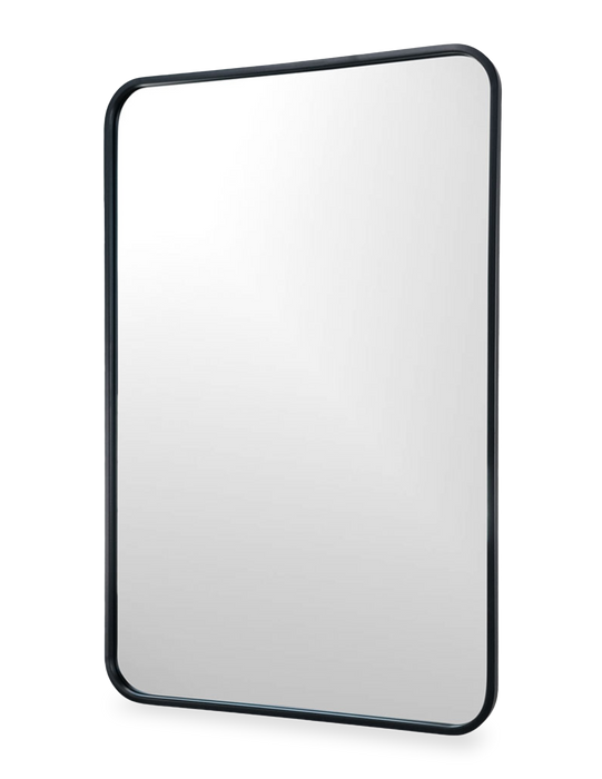 Juliet 20x30 Rectangular Mirror - Black