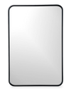 Juliet 20x30 Rectangular Mirror - Black