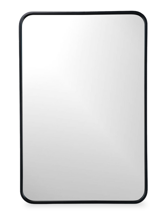 Juliet 20x30 Rectangular Mirror - Black