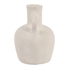 6.5” Contemporary Boho Bud Vase – Ivory  | Vase à fleurs contemporain Boho de 6,5 po en céramique - ivoire