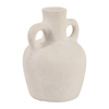 6.5” Contemporary Boho Bud Vase – Ivory 