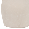 6.5” Contemporary Boho Bud Vase – Ivory  | Vase à fleurs contemporain Boho de 6,5 po en céramique - ivoire