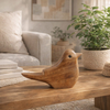 Contemporary Wood Bird Decoration – Natural | Oiseau décoratif contemporain en bois - naturel
