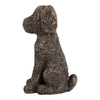 9.5” Sitting Dog Decoration – Bronze | Chien assis décoratif de 9,5 po - bronze
