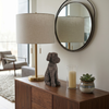 9.5” Sitting Dog Decoration – Bronze | Chien assis décoratif de 9,5 po - bronze