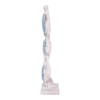 15.75” Vertical Stack of Turtles – Light Blue | Pile verticale de tortues de 15,75 po - bleu clair