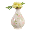 8.25” Ceramic Curved Cottage Vase – Multi-Colour  | Vase courbé Cottage de 8,25 po en céramique - multicolore