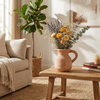 5.75” Terracotta Bud Vase Pitcher – Natural  | Pichet vase à fleurs de 5,75 po en terre cuite - naturel