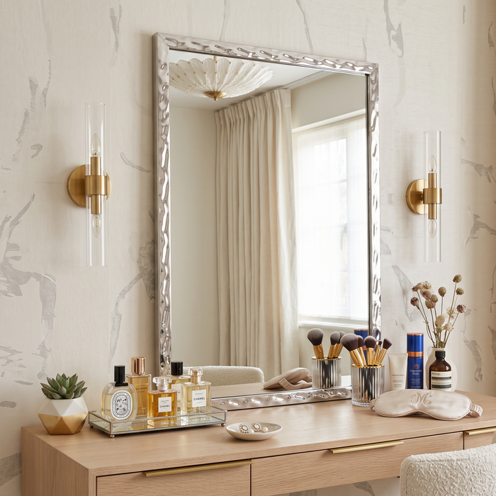 Hammerchrome 24x36 Rectangular Mirror - Silver