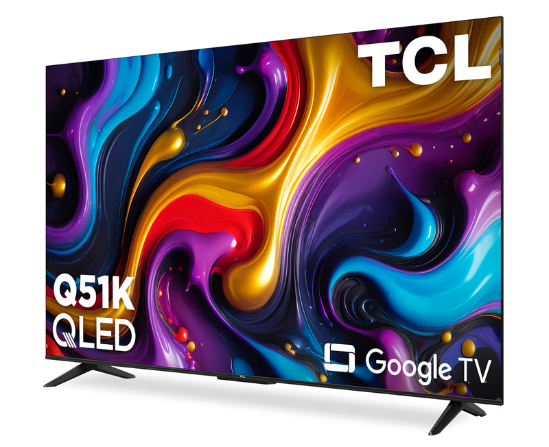 TCL 50\" Q Series 4K UHD HDR QLED Smart TV with Google TV – 50Q51K