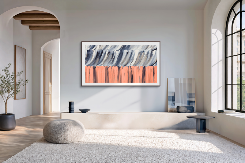 SAMSUNG 85\" LS03HE The Frame with Vision AI 4K Smart TV (QN85LS03HEFXZC) - 2026 Model