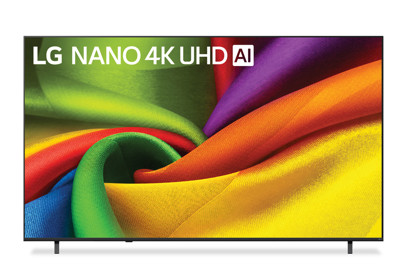 LG 85\" NU860 Series NANO UHD 4K Smart TV (85NU860BYUA.ACC) - 2026 Model