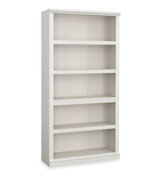 Alcott 35.28” 5-Shelf Bookcase with 3 Adjustable Shelves - Glacier Oak