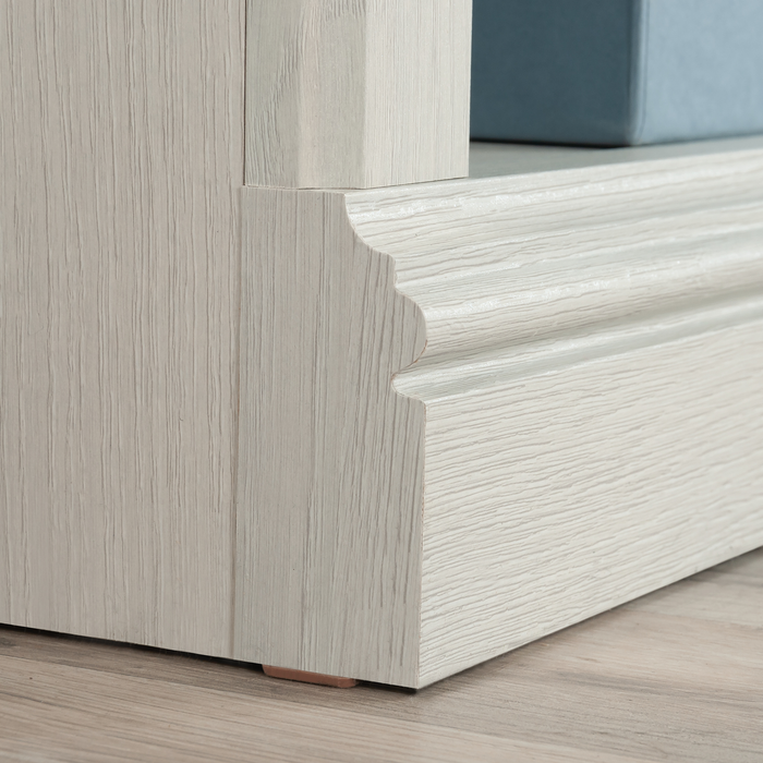 Alcott 35.28” 5-Shelf Bookcase with 3 Adjustable Shelves - Glacier Oak