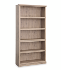 Alcott 35.28” 5-Shelf Bookcase with 3 Adjustable Shelves - Laurel Oak