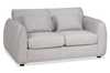 Made in Canada Annex 65” Fabric Loveseat with Accent Pillows - Grey