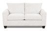Made in Canada Customizable Sofa Lab Arc 86" Fabric Condo Sofa  – Teddy Snow | Sofa personnalisable Arc de Sofa Lab de 86 po de format condo fabriqué au Canada en tissu - Teddy Snow