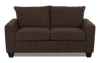 Made in Canada Customizable Sofa Lab Arc 86" Fabric Condo Sofa  – Teddy Walnut | Sofa personnalisable Arc de Sofa Lab de 86 po de format condo fabriqué au Canada en tissu - Teddy Walnut