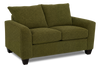 Made in Canada Customizable Sofa Lab Arc  63" Fabric Loveseat – Chenille Moss | Causeuse personnalisable Roll de Sofa Lab de 63 po fabriqué au Canada en tissu - Chenille Moss