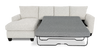 Made in Canada Customizable Sofa Lab Arc Fabric Left-Facing Sofabed Sectional - Teddy Riverrock | Sofa-lit sectionnel de gauche personnalisable Arc de Sofa Lab fabriqué au Canada en tissu - Teddy Riverrock