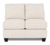 Made in Canada Customizable Sofa Lab Arc 46" Armless Fabric Loveseat – Teddy Riverrock | Causeuse sans accoudoirs personnalisable Arc de Sofa Lab de 46 po fabriquée au Canada en tissu - Teddy Riverrock