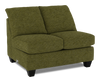Made in Canada Customizable Sofa Lab Arc 46" Armless Fabric Loveseat – Chenille Moss | Causeuse sans accoudoirs personnalisable Arc de Sofa Lab de 46 po fabriquée au Canada en tissu - Chenille Moss