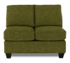 Made in Canada Customizable Sofa Lab Arc 46" Armless Fabric Loveseat – Chenille Moss | Causeuse sans accoudoirs personnalisable Arc de Sofa Lab de 46 po fabriquée au Canada en tissu - Chenille Moss